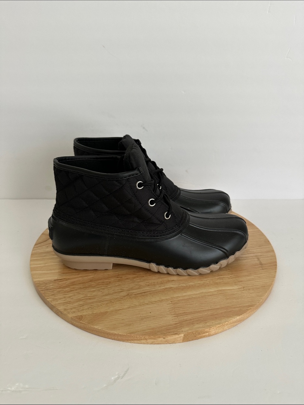 St. John's Bay Womens Denton Flat Heel Rain Boots